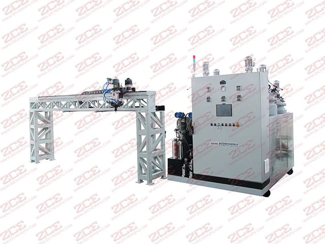 Kunstleer Feeding Machine